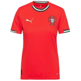 Camisolas Portugal Mulher 1º Equipamento Principal 2025 Manga Curta
